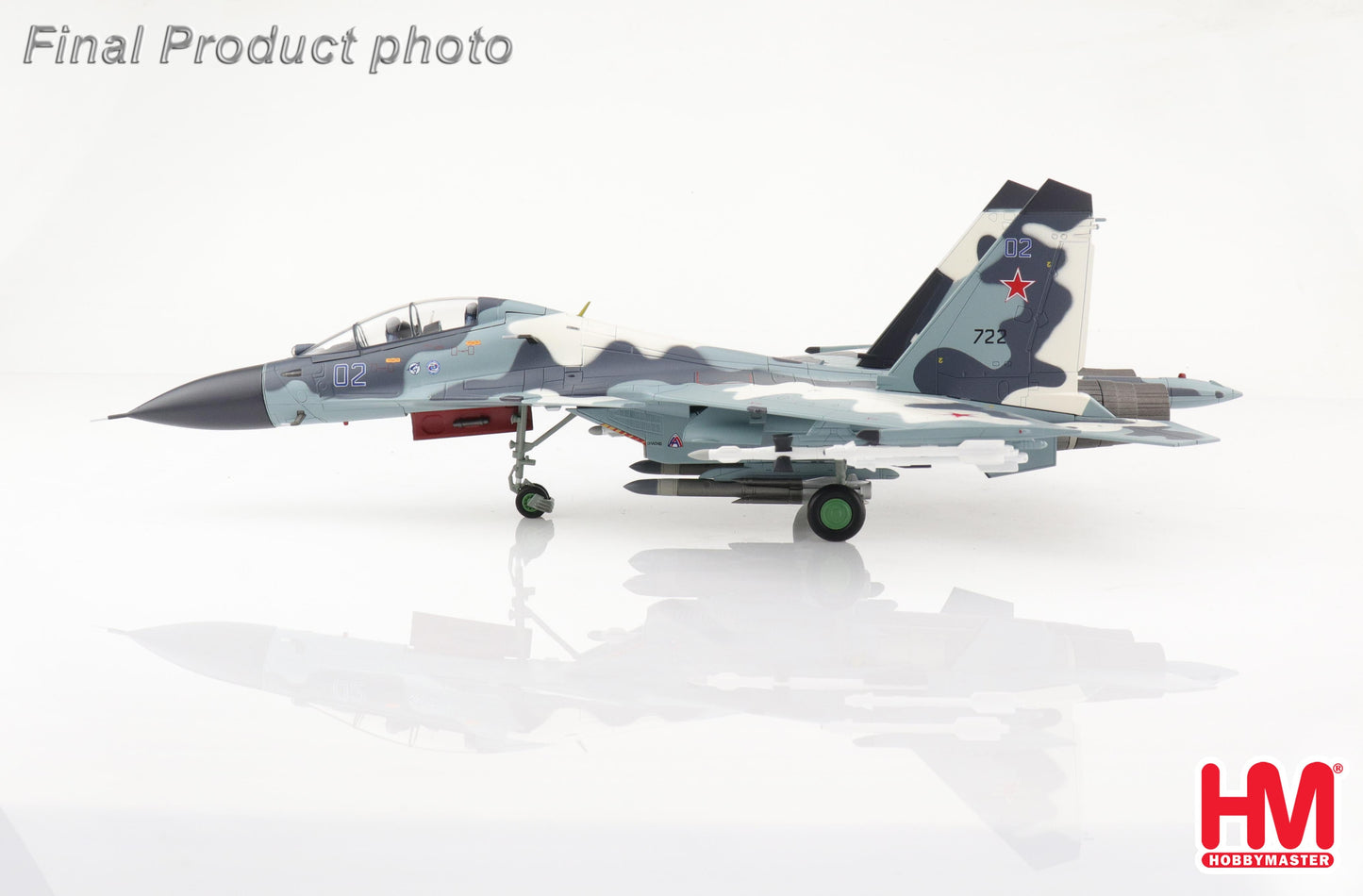 1/72 Su-30MK Blue 02 Russia Air Force Moscow 2009