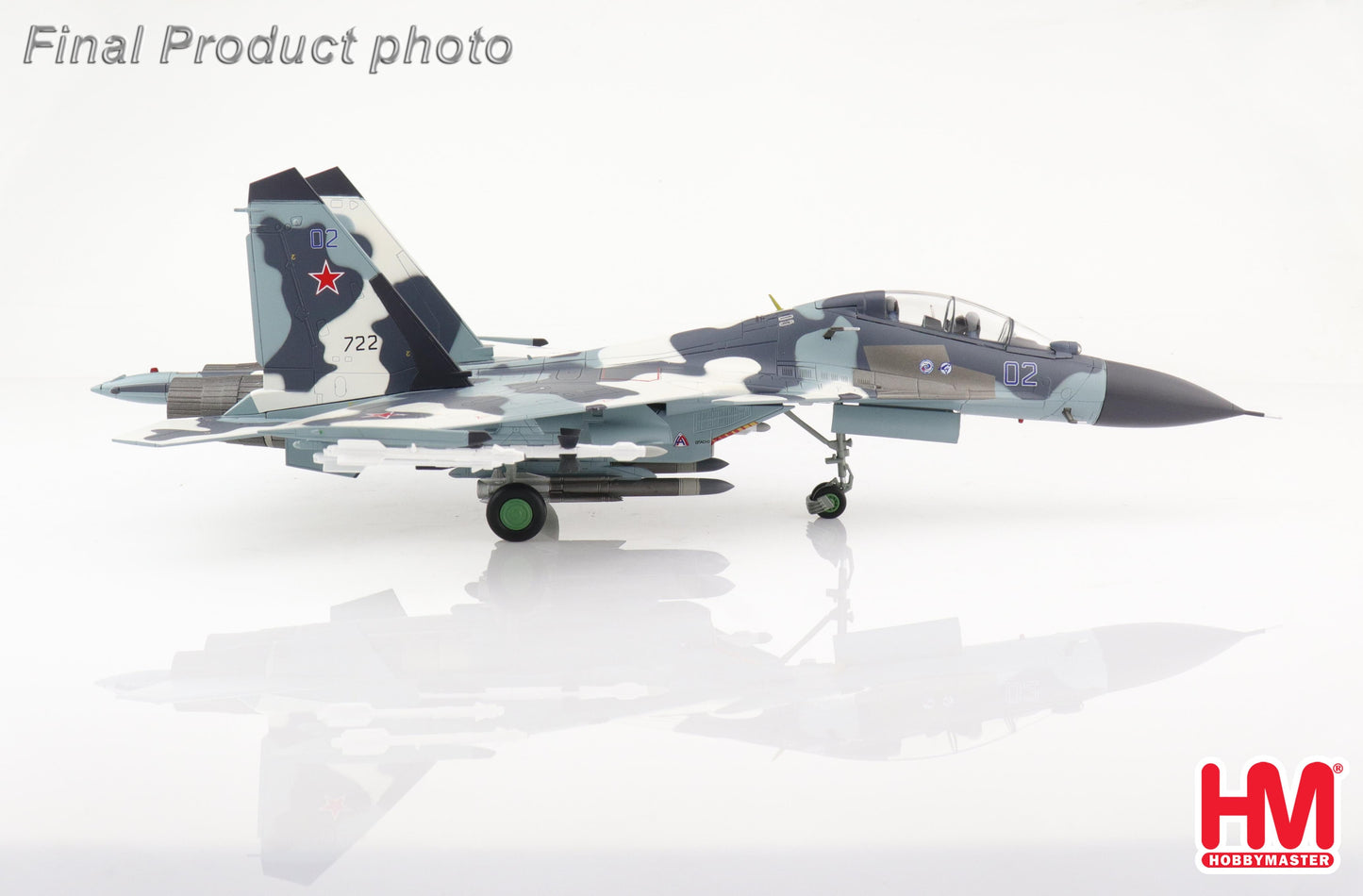 1/72 Su-30MK Blue 02 Russia Air Force Moscow 2009