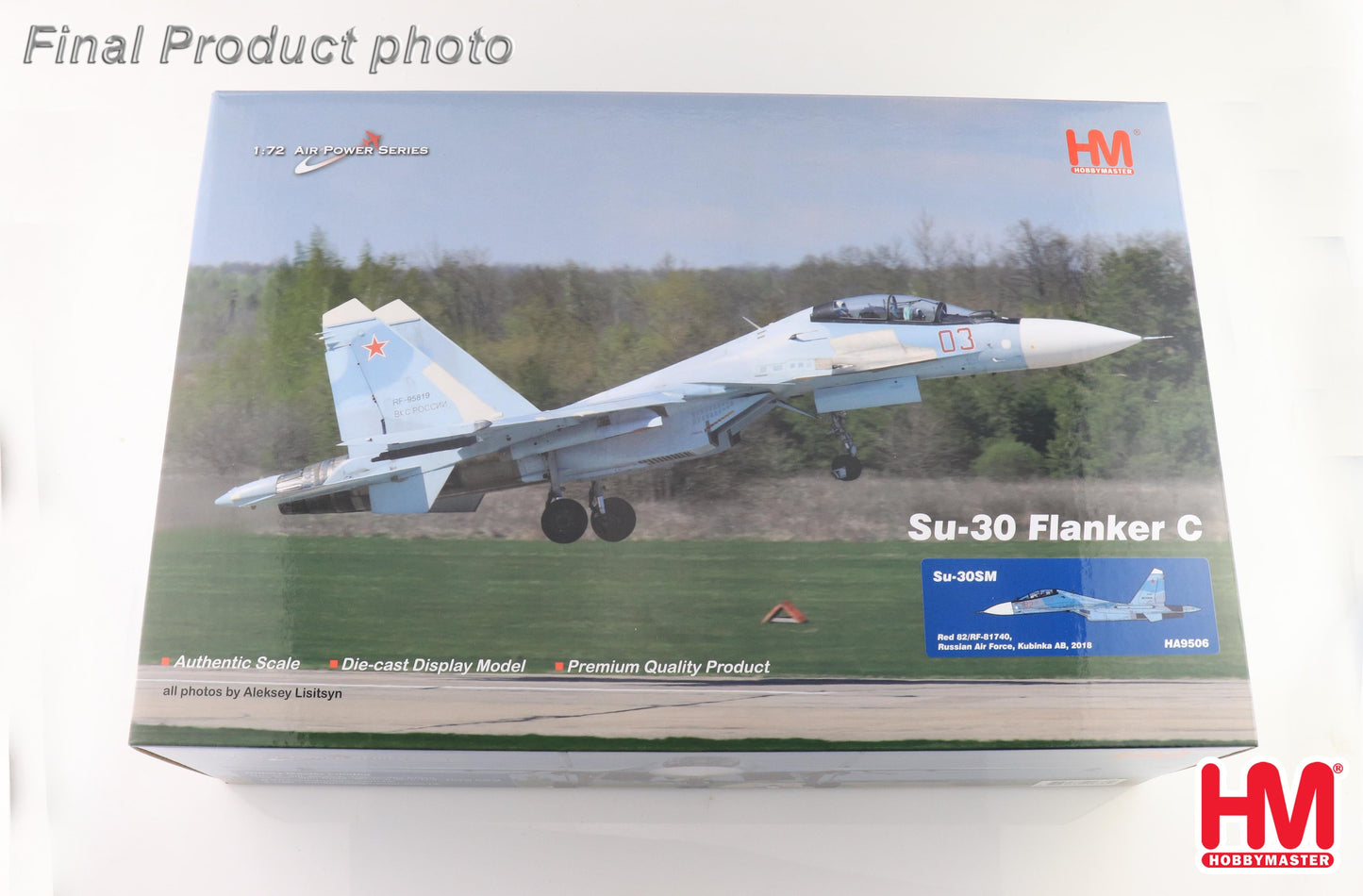 1/72 Su-30SM Red 82/RF-81740 Russian Air Force Kubinka AB 2018