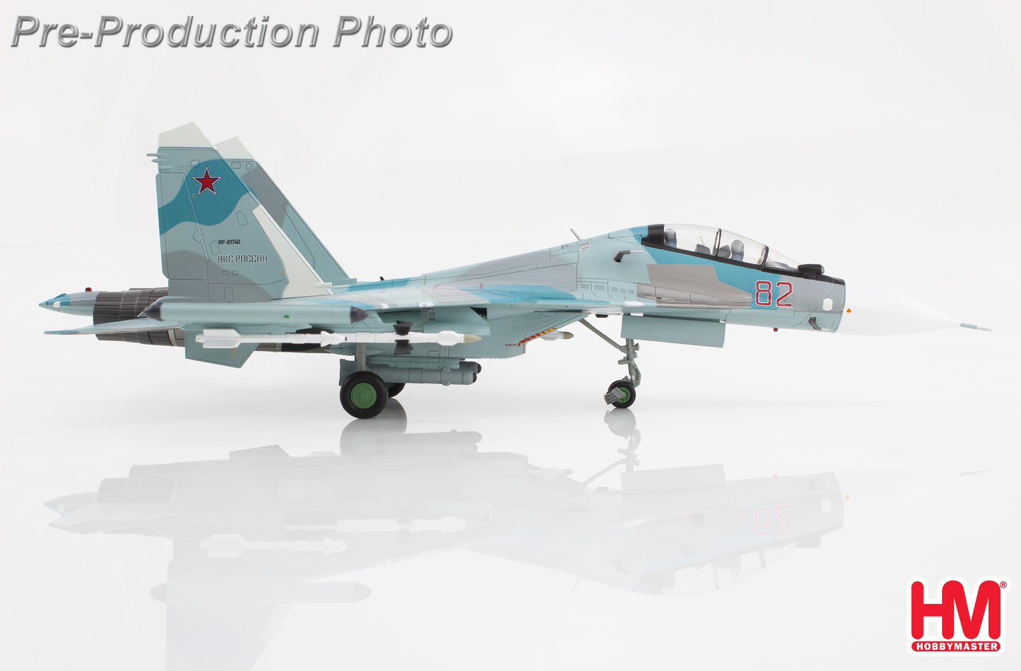 1/72 Su-30SM Red 82/RF-81740 Russian Air Force Kubinka AB 2018