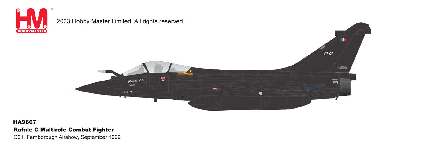 1/72 Rafale C Multirole Combat Fighter C01 Farnborough Airshow September 1992