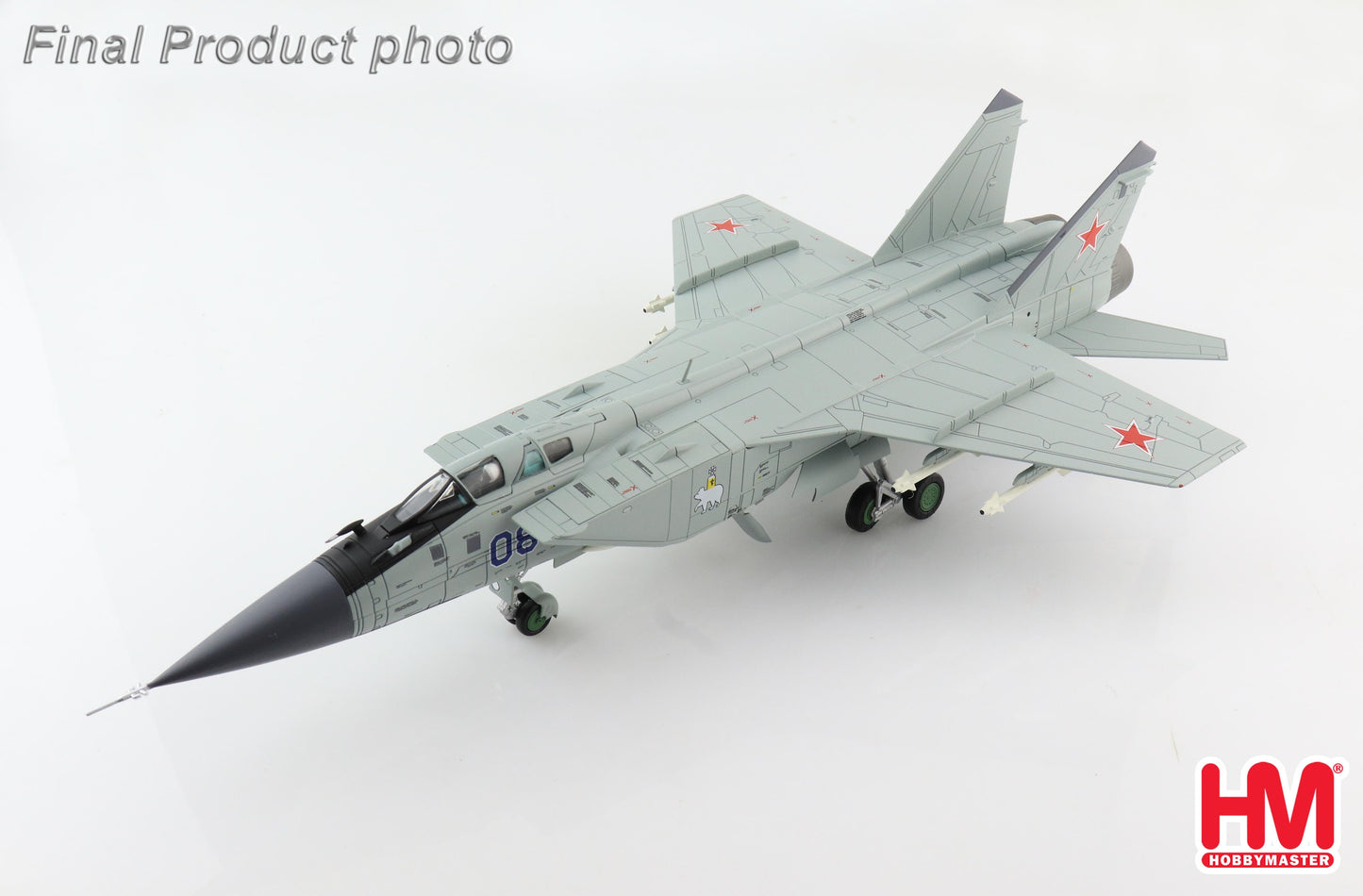 1/72 MIG-31B Foxhound Blue 08 (Early version) Russian Air Force