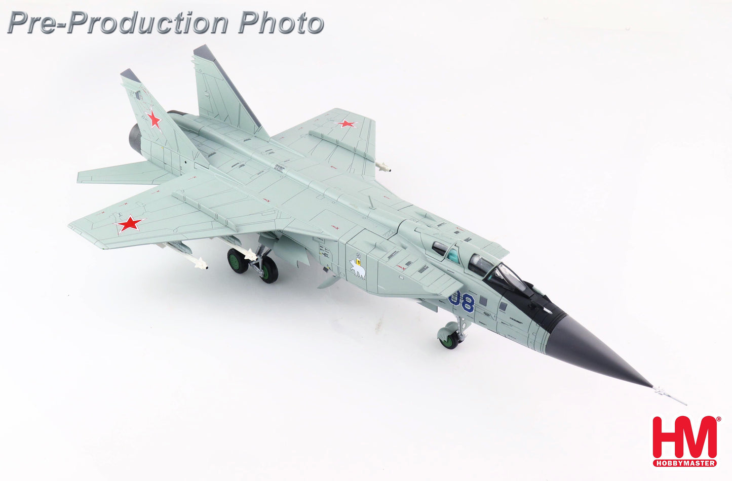 1/72 MIG-31B Foxhound Blue 08 (Early version) Russian Air Force