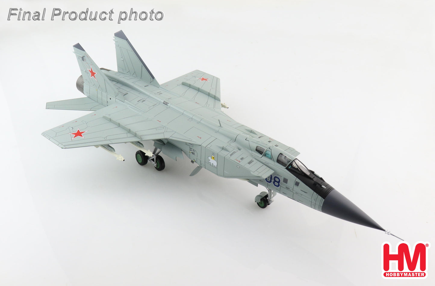 1/72 MIG-31B Foxhound Blue 08 (Early version) Russian Air Force