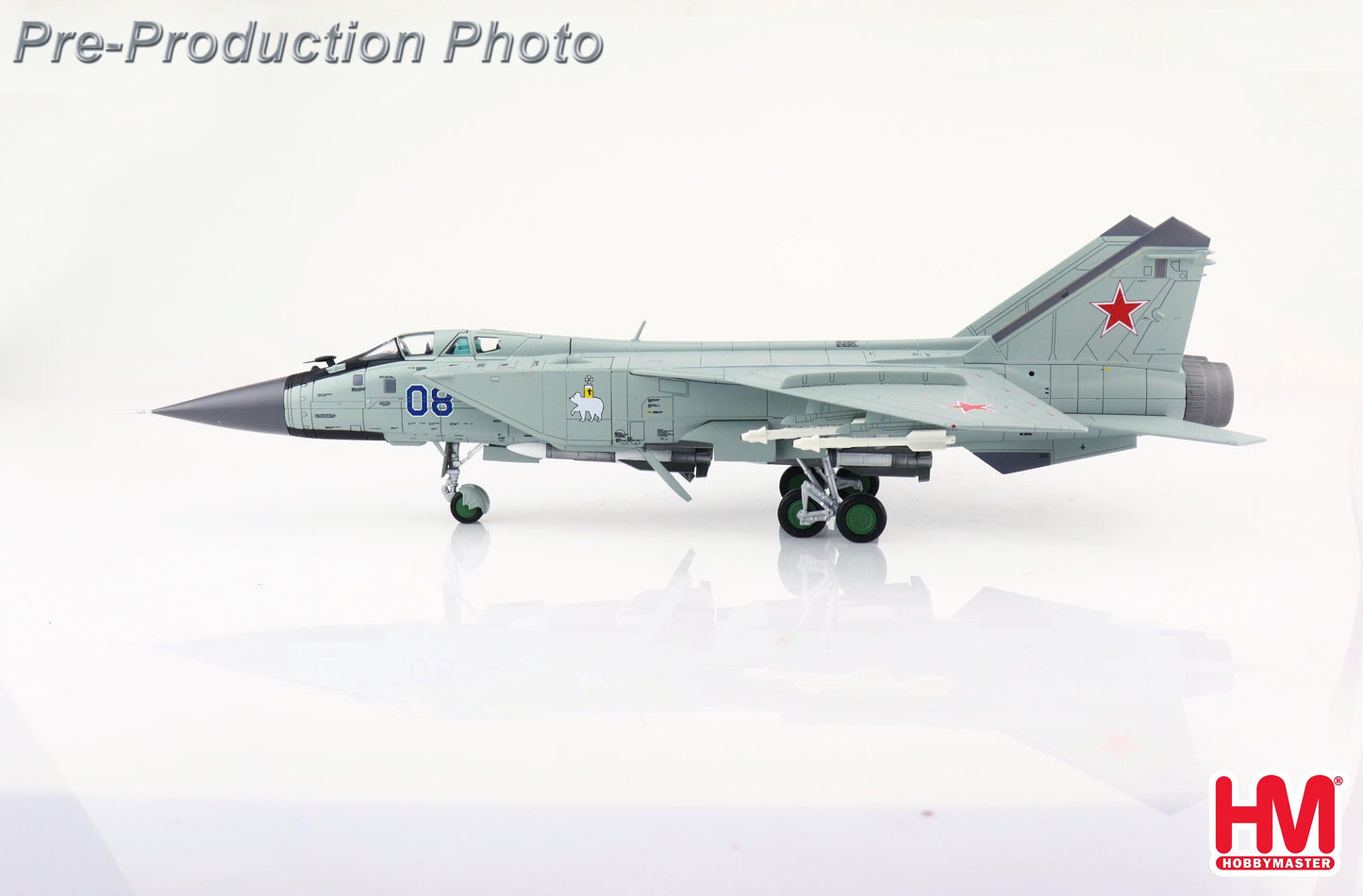 1/72 MIG-31B Foxhound Blue 08 (Early version) Russian Air Force