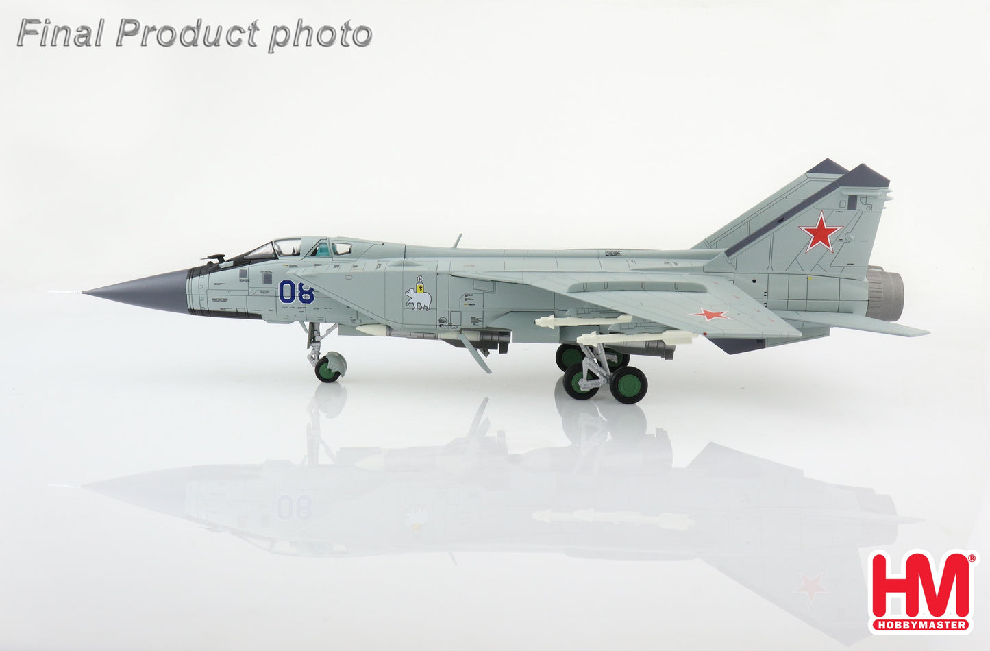 1/72 MIG-31B Foxhound Blue 08 (Early version) Russian Air Force