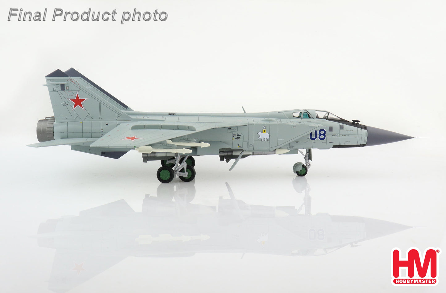 1/72 MIG-31B Foxhound Blue 08 (Early version) Russian Air Force