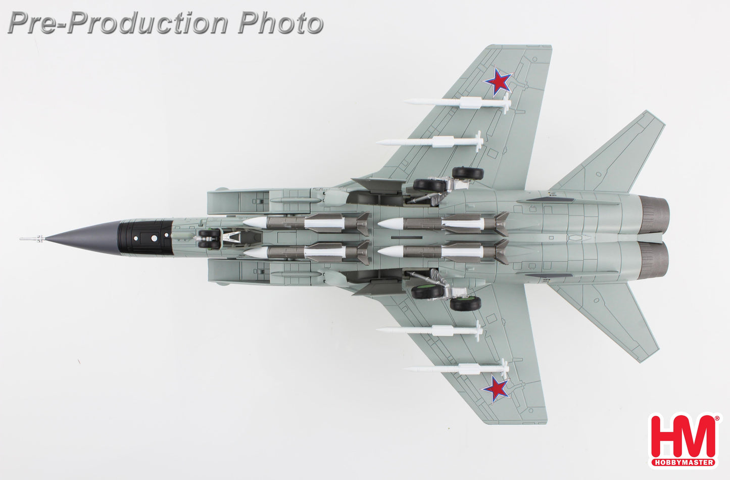 1/72 MIG-31BM Red 24 712 Interceptor Regiment Kansk Central Military Region 2022 R-77 R-37 Missiles