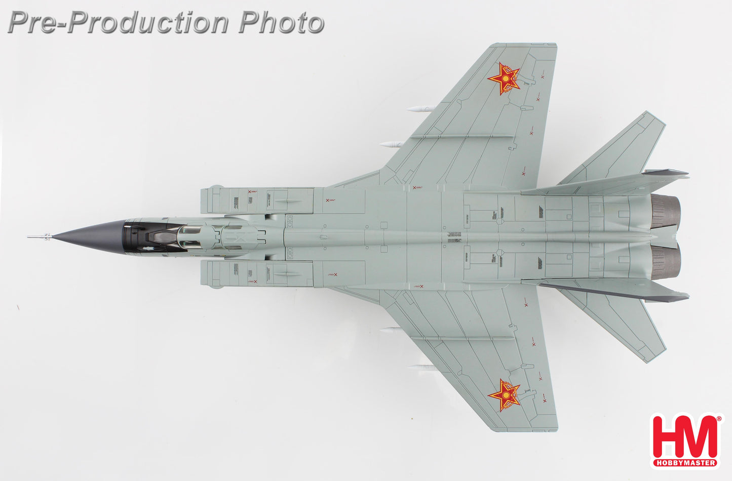 1/72 MIG-31B Red 08 Kazakhstan Air Defense Forces 610th Air Base Sary-Arka Airport 2012