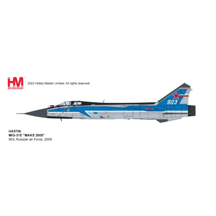 1/72 MIG-31E "MAKS 2005" 903 Russian Air Force 2005