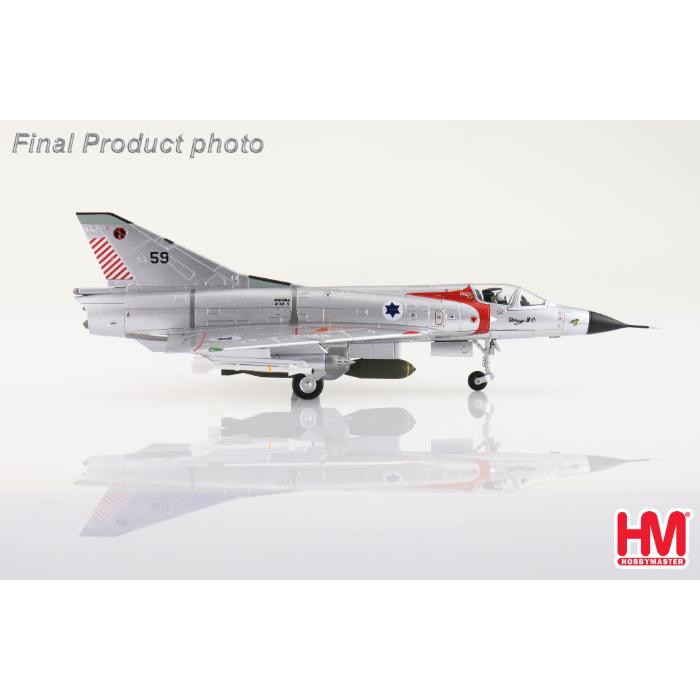 1/72 Mirage IIICJ "First Shahak Kill" No. 59 Yoram Agmon 101 Squadron IAF Hatzor A/B July 1966