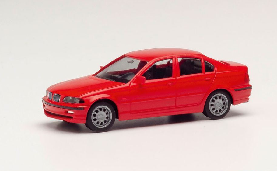 1/87 BMW 3eri Limousine E46 Light Red Herpa Minikit