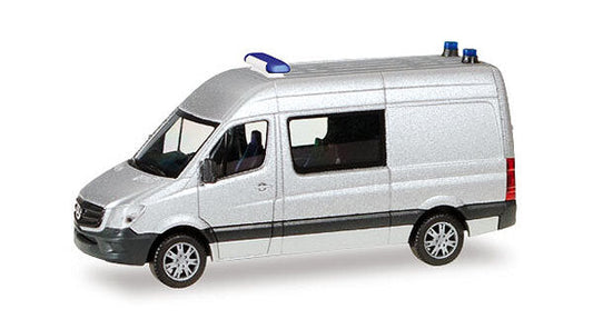 1:87 Miki MB Sprinter Silver Unbedr