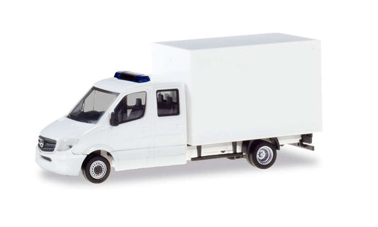 1:87 MiniKit Mercedes-Benz Sprinter with Box (White)