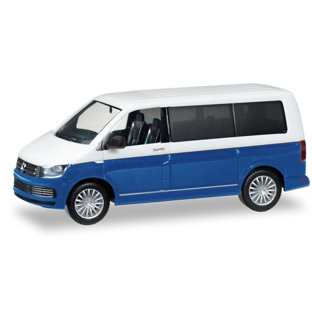 1/87 VW T6 Bicolor Weii/Starlight Blue Metallic