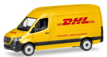 "1:87 MBenz Sprinter
high Roof ""DHL"""