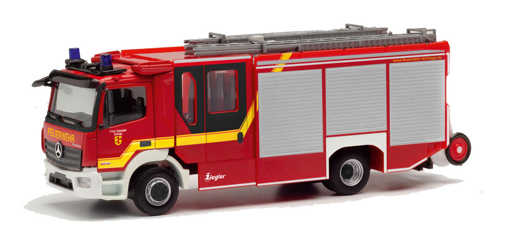 1/87 Mercedes-Benz Atego 13 Ziegler Z-Cab Fire brigade Dinklage