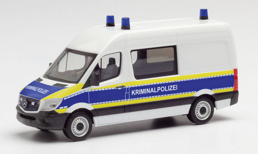 1/87 Mercedes-Benz Sprinter `13 Halbbus  - Kriminalpolizei Brandenburg -