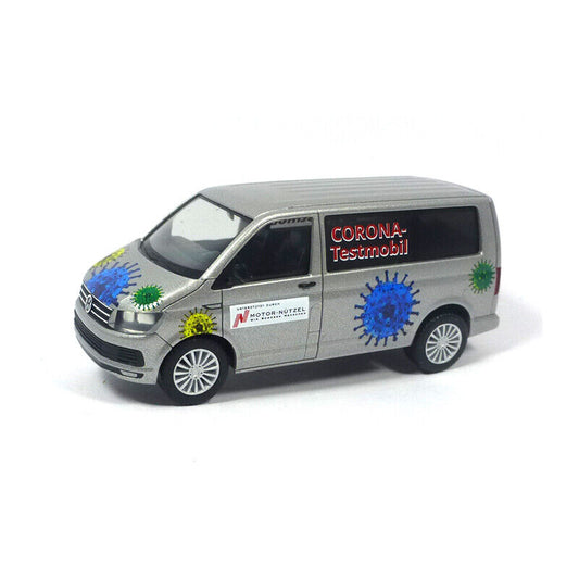 1/87 VW T6 Bus  - Corona Test Vehicle -  VW T6 Bus  - Corona Testmobil -