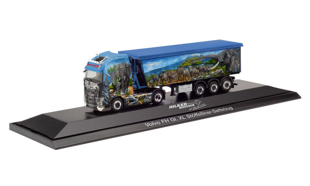 1/87 Volvo FH Gl. Stiffelliner-Sattelzug  - Hilker Friesoythe -