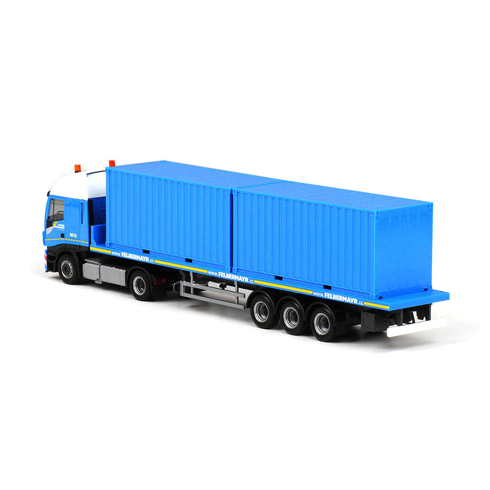 1/87 Iveco Stralis XP Flatbed Semitraile