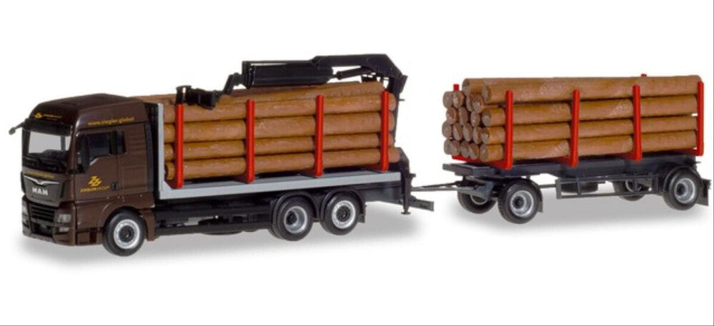 1/87 MAN TGX XLX Wood Carrier Trailer