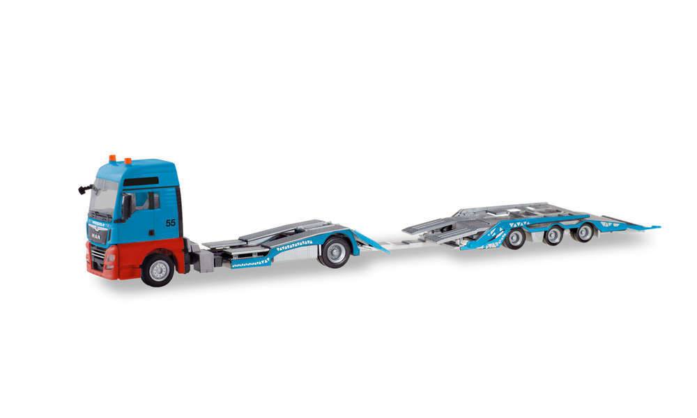 1:87 MAN TGX XXL Truck Transporter Trailer Mosolf