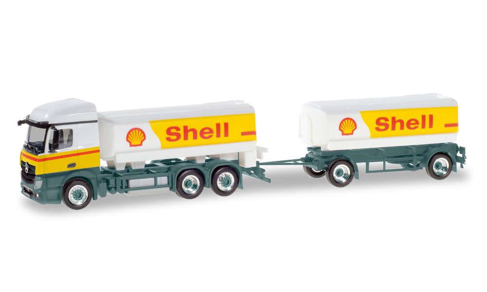 1:87 Mercedes-Benz Actros StreamSpace  Shell Fuel Tank Semitrailer Shell