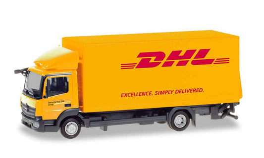 1:87 Mercedes-Benz Atego Box Truck  with Liftgate DHL