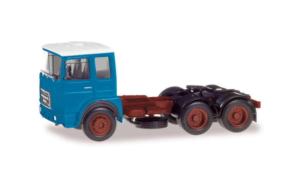 1:87 Roman Diesel 6 ƒ ?4 Rigid Tractor  (Light Blue/White roof)