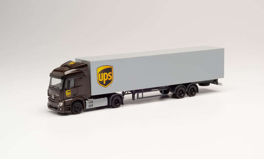 1/87 Mercedes-Benz Actros Streamspace 2.3 box semitrailer  - UPS -