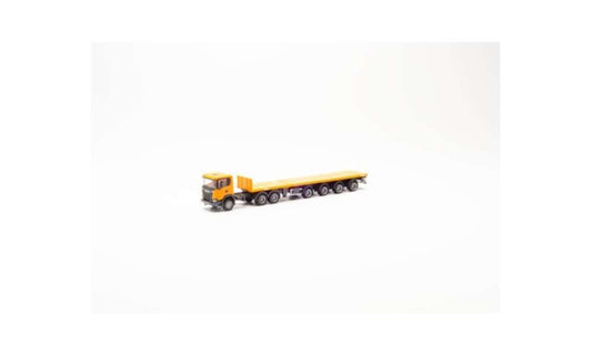 1/87 Scania CG 17 XT 6x6 Teletrailer Semitrailer Municipal Orange