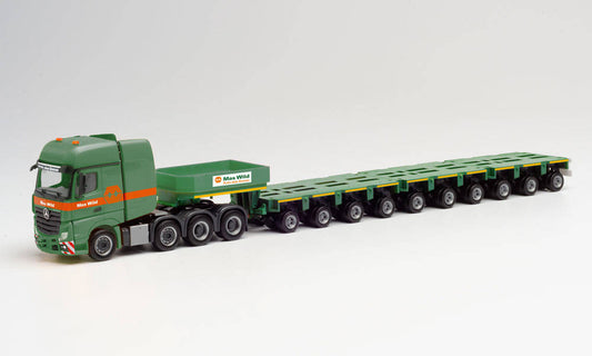 1/87 Mercedes-Benz Actros SLT Low Loader Semitrailer  - Max Wild -