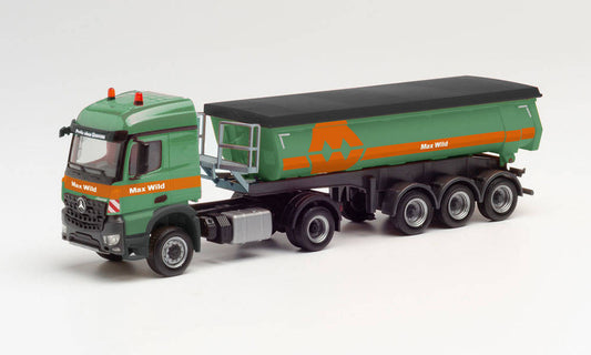 1/87 Mercedes-Benz Arocs L Thermo-Trough Semitrailer  - Max Wild -