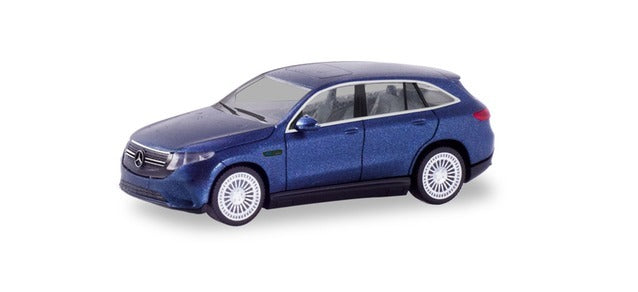 1:87 Mercedes-Benz EQC AMG (Canvasit  Blue)(First Electric SUV from Mercedes-Benz)