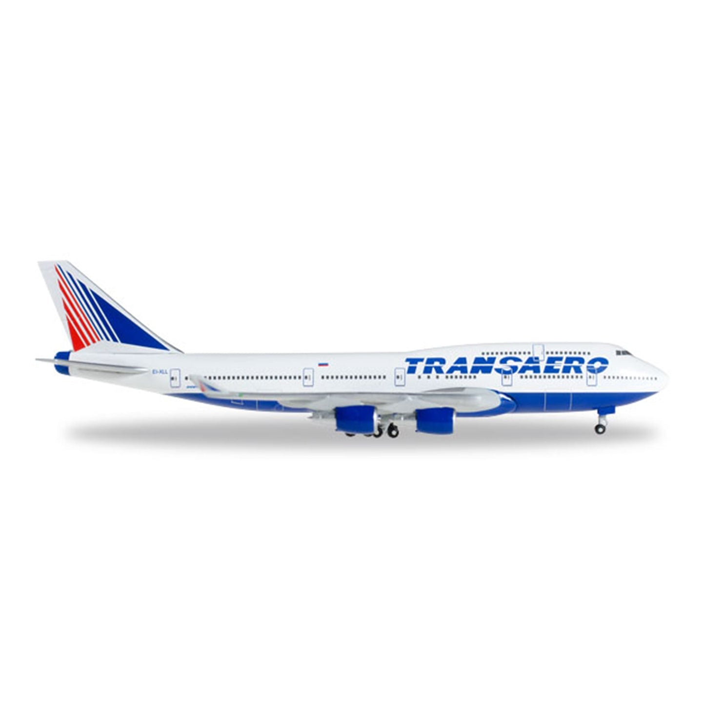 1/500 B747-400 TransAero A/Lines