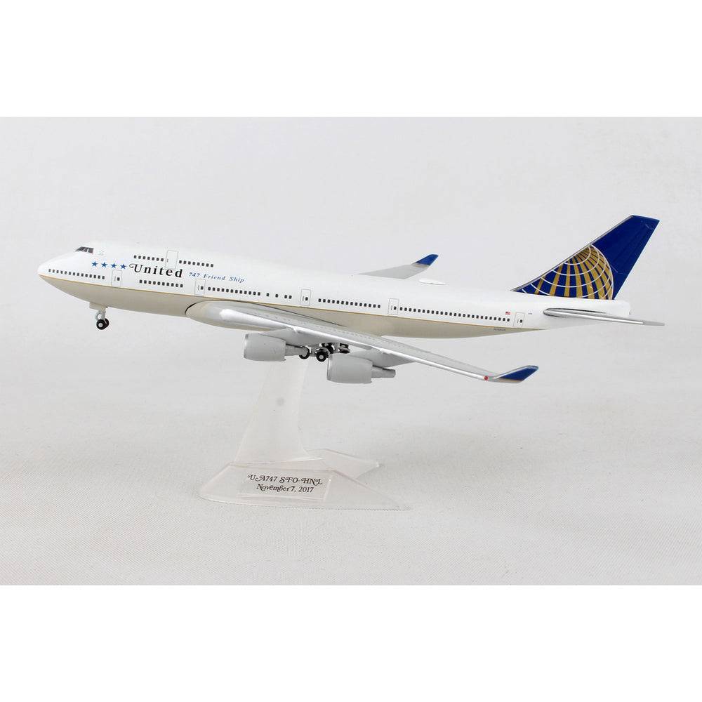 1/500 United AL B747-400 N118UA  - 747 Far