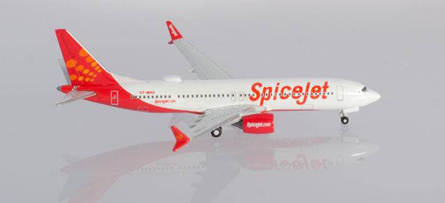 1-500 Boeing 737 Max 8 Spicejet  King Chilli