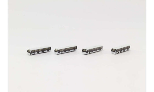 1/500 Airport Bus Set 4-in-1 Set