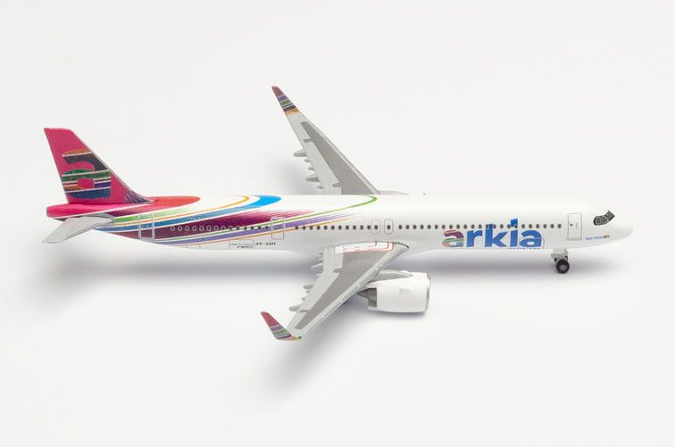 1/500 Arkia Israeli Airlines Airbus A321neo Fuchsia variant