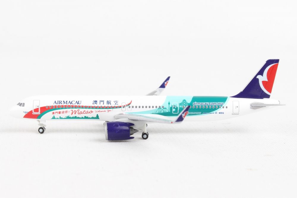 1/500 Air Macau Airbus A321neo - B-MBQ  - Macao Welcomes You -