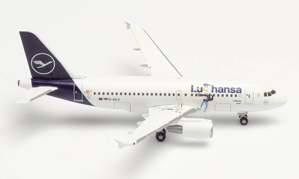 1/500 Lufthansa Airbus A319  - Lu -