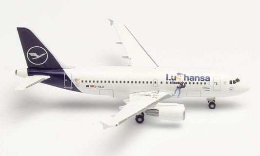 1/500 Lufthansa Airbus A319  - Lu -