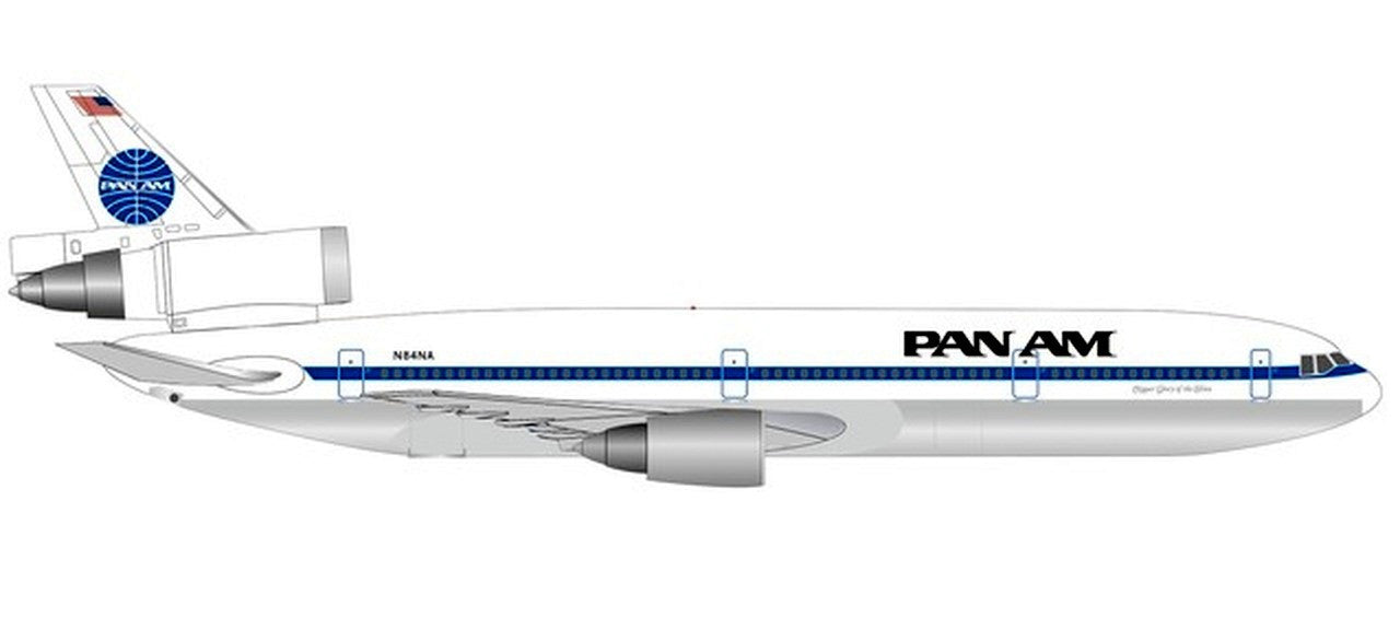 1/500 Pan American World Airways McDonnell Douglas DC-10-30 - N83NA iClipper Celestial Empirei