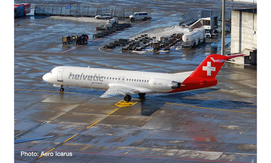 1/500 Helvetic Fokker 100 - HB-JVF