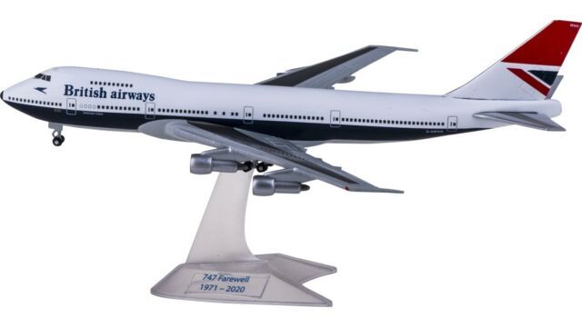 1/500 British Airways Boeing 747-100  - 747 Farewell -