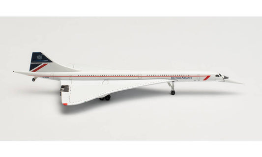 1/500 British Airways Airospatiale-BAC Concorde nose down - Landor colors i G-BOAG