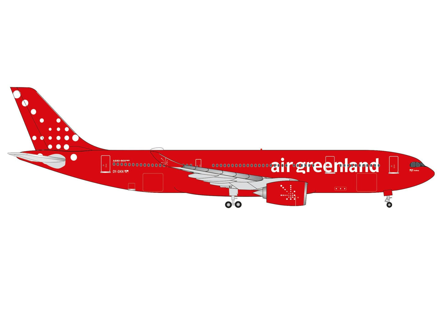 1/500 Air Greenland Airbus A330-800neo