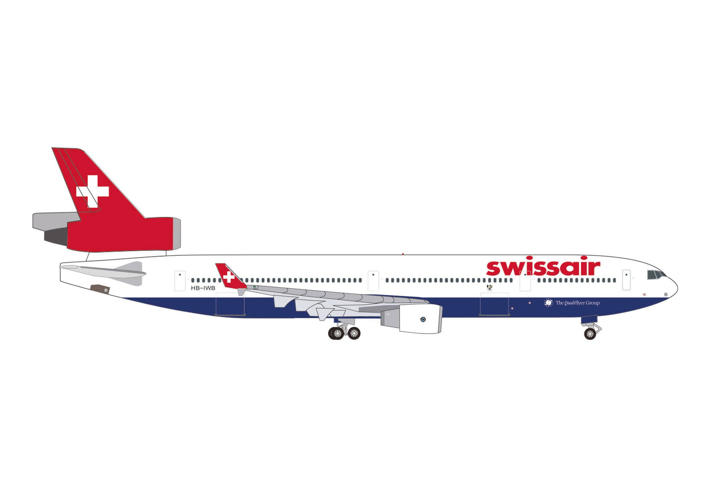 1/500 Swissair McDonnell Douglas MD-11 'Qualiflyer'