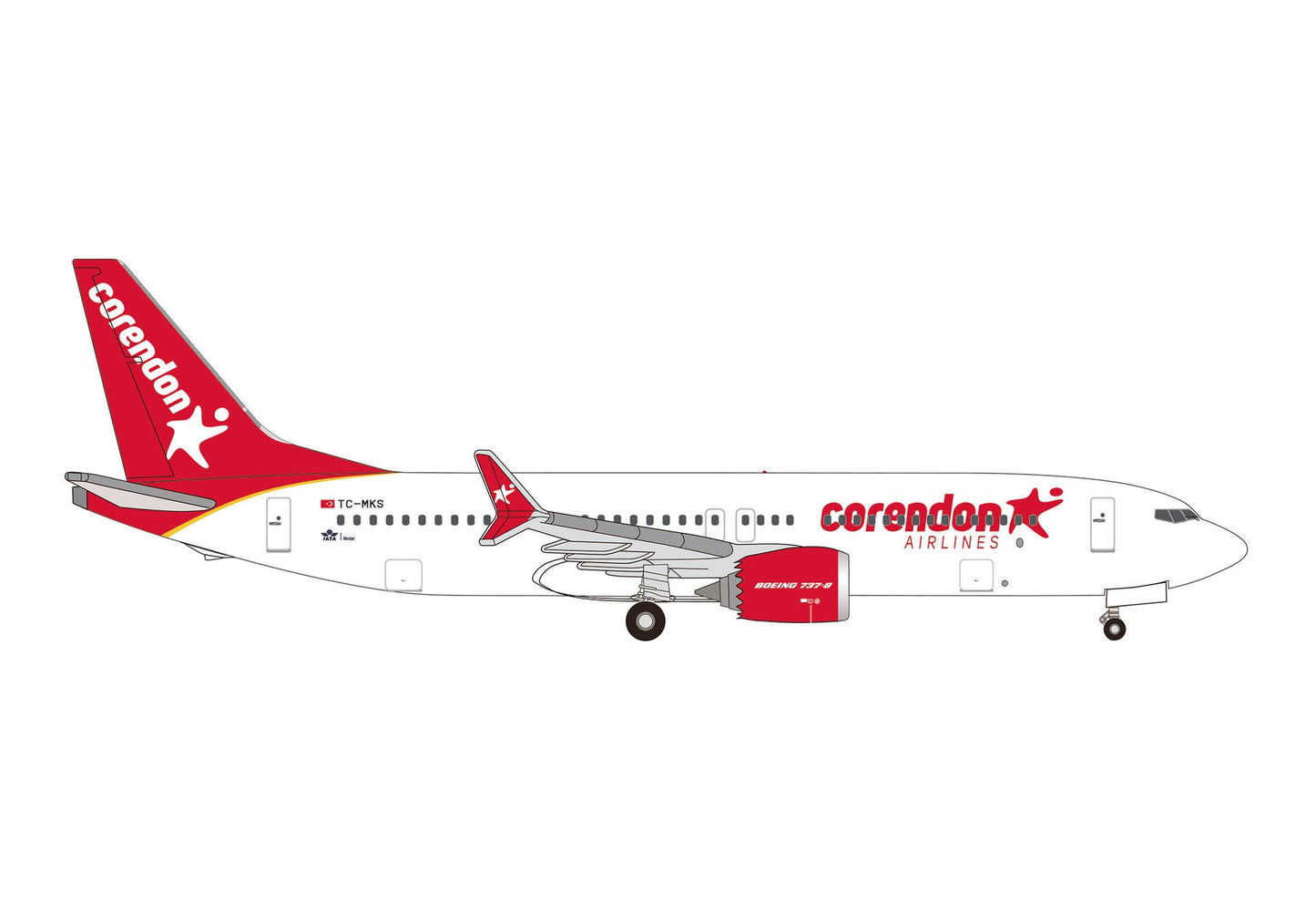 1/500 Corendon Airlines Boeing 737 Max 8